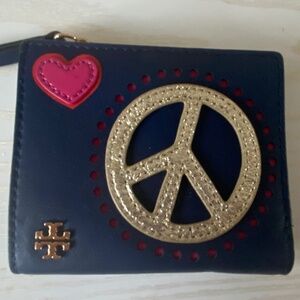 Tory Burch "Peace" Mini Wallet